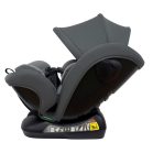 Mama Kiddies Nova Luxe i-Size autosedačka upevnenie bezpečnostným pásom – tmavo šedá (40–150 cm) + DARČEK cestovný vankúš