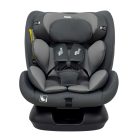 Mama Kiddies Nova Luxe i-Size autosedačka upevnenie bezpečnostným pásom – tmavo šedá (40–150 cm) + DARČEK cestovný vankúš