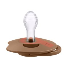   LOVI Cumlík silikónový dynamický PRIME 6-18m 2ks Granola/Orange