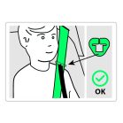 Chlapčenský podsedák do auta Disney – Tlapková patrola - Chase