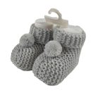 Pletené topánky - sivé