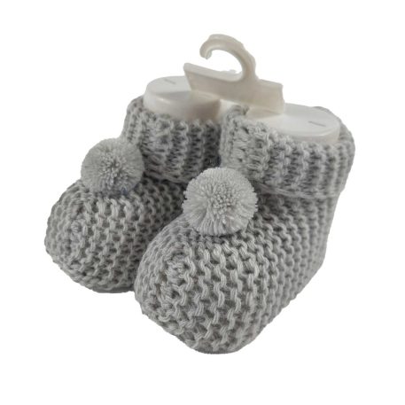 Pletené topánky - sivé