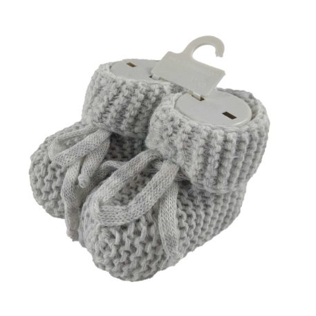 Pletené topánky - sivé