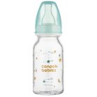 Canpol babies Sklenená fľaša s úzkym hrdlom 120 ml TOYS