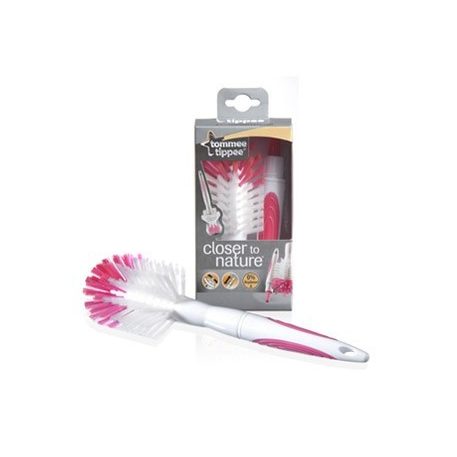 Tommee Tippee špeciálna kefa na fľaše - pink
