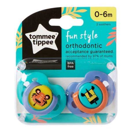 TOMMEE TIPPEE Fun style cumlík 0-6 mesiacov - chlapčenské