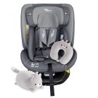 ISOFIX 360° otočná autosedačka Mama Kiddies iSize Capry (40–150 cm) v sivej farbe + darček