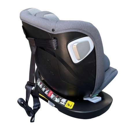 ISOFIX 360° otočná autosedačka Mama Kiddies iSize Capry (40–150 cm) v sivej farbe + darček