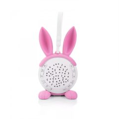 Chipolino hordozható altató nyuszi - pink