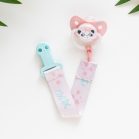 Canpol babies Stuha na cumlík s klipom EXOTIC ANIMALS