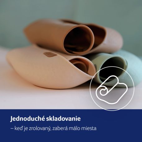 LOVI Silikónový podbradník s vreckom N