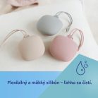 Canpol babies Silikónové puzdro na cumlík béžové