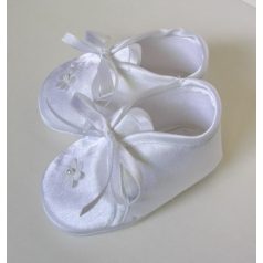   Topánočky na krstiny v ozdobnej krabici - pre dievčatká - 15-16 - 9,5cm vnútorný rozmer