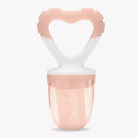 Sieťka na kŕmenie a žuvanie Nuvita - ružová