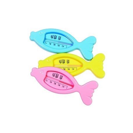 Baby Bruin teplomer do kúpeľa - rybička - modrá