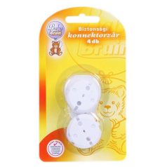 Baby Bruin ochranný kryt do elektrickej zásuvky - 4 ks