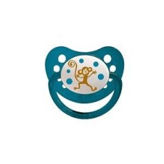   Baby Bruin detský silikónový cumlík v tvare čerešničky, veľkosť 1 - Opička