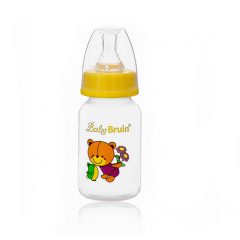 Baby Bruin kojenecká fľaša - 120 ml + Darček - žltá
