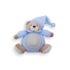   BabyBruin plyšový medvedík s nočným svetlom 20 cm - chlapčenské