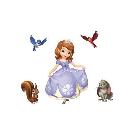 Nástenná dekorácia Princezná Sofia a jej priatelia