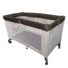 BOXING DAY - Mama Kiddies cestovná postieľka v hnedo-sivej farbe, so vzorom hrocha