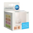 Canpol babies Cumlík silikónový k fľaši S-Shape 3m+ 2ks pomalý