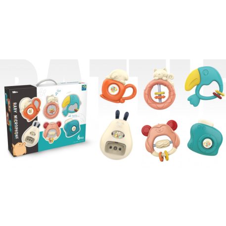 BOXING DAY - 6 kusová sada hrkálok