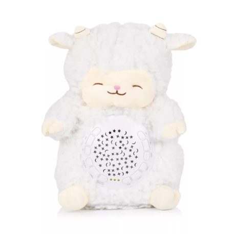 Hudobná plyšová hračka s projektorom Chipolino – Lamb