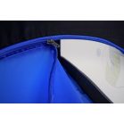 BABYMAXI utazóágy kék-fekete színben ajándék szúnyoghálóval