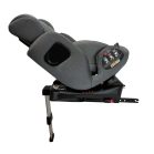 ISOFIX 360° otočná autosedačka Mama Kiddies Felix i-Size s podpornou nohou – v sivej farbe + darček: chrbtová opierka