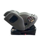 ISOFIX 360° otočná autosedačka Mama Kiddies Felix i-Size s podpornou nohou – v sivej farbe + darček: chrbtová opierka
