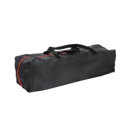 BABYMAXI utazóágy narancs-fekete színben ajándék szúnyoghálóval