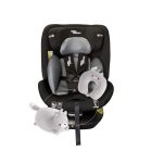 ISOFIX 360° otočná autosedačka Mama Kiddies iSize Capry (40–150 cm) v čiernej farbe + darček