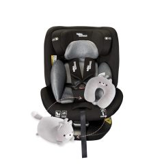   ISOFIX 360° otočná autosedačka Mama Kiddies iSize Capry (40–150 cm) v čiernej farbe + darček