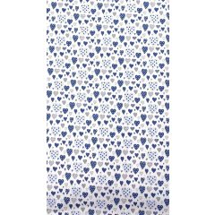   Mama Kiddies Baby Bear 2-dielna posteľná bielizeň pre škôlkárov v bledomodrej farbe, so srdiečkovým vzorom