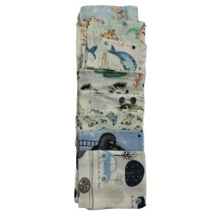 Kvalitné textilné plienky 1 ks - chlapčenské