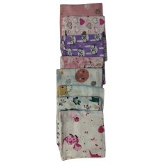 Kvalitné textilné plienky 1 ks - dievčenské