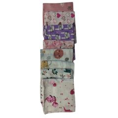 Kvalitné textilné plienky 1 ks - dievčenské