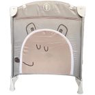 Mama Kiddies szürke emelhető magasságú utazóágy macis mintával