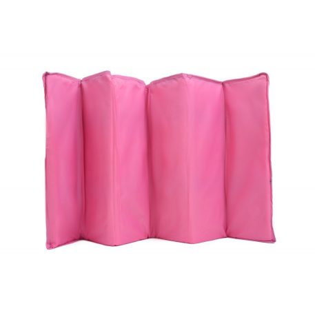 BABYMAXI utazóágy pink-fekete színben ajándék szúnyoghálóval