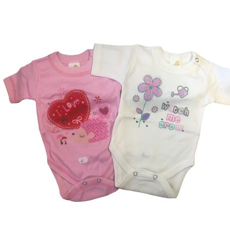 1 ks body s krátkym rukávom - dievčenské 92