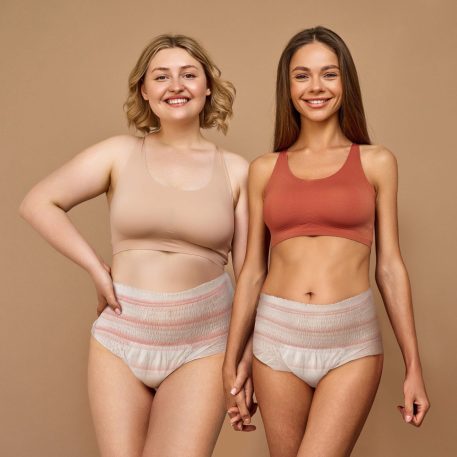 Canpol babies 2 az 1 v popôrodná nohavičková plienka L/XL (5 ks)