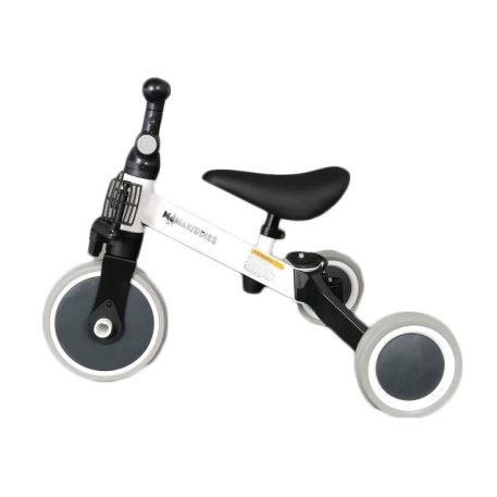 Mama Kiddies Ethan MultiTrike 2v1 trojkolka prerobiteľná na odrážadlo v bielej farbe