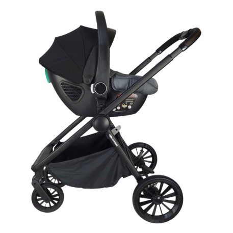 Mama Kiddies Unique  multifunkčný kočík 3 v 1 s príslušenstvom v grafitovej farbe + darček