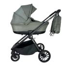 Mama Kiddies Unique multifunkčný kočík 4 v 1 s príslušenstvom v zelenej farbe s ISOFIX základňou + darček