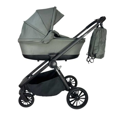 Mama Kiddies Unique multifunkčný kočík 3 v 1 s príslušenstvom v zelenej farbe + darček