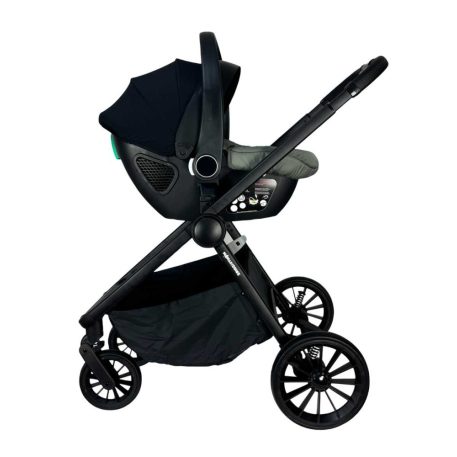 Mama Kiddies Unique multifunkčný kočík 3 v 1 s príslušenstvom v zelenej farbe + darček