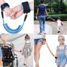 Mama Kiddies vodítko na zápästie v oranžovej farbe