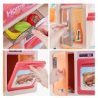 65 kusová Mama Kiddies KitchenStar set detská kuchynka - v ružovej farbe