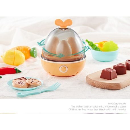 65 kusová Mama Kiddies KitchenStar set detská kuchynka - v ružovej farbe